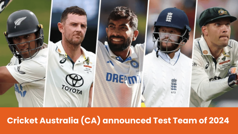 Cricket Australia (CA) announced its Test Team of the Year for 2024 | Jasprit Bumrah named as Captain.